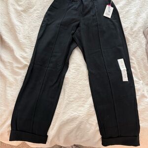 a new day Black womens Dress Pants - Straight Tapered Leg